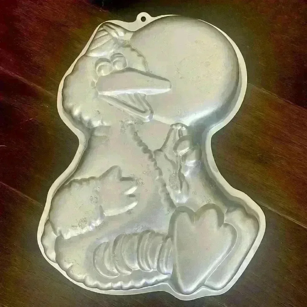 Vintage1983 Big Bird Wilton Cake Pan Balloon Muppets Mold Sesame Street Birthday